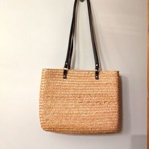 Faded glory! Straw purse. Authentic.
